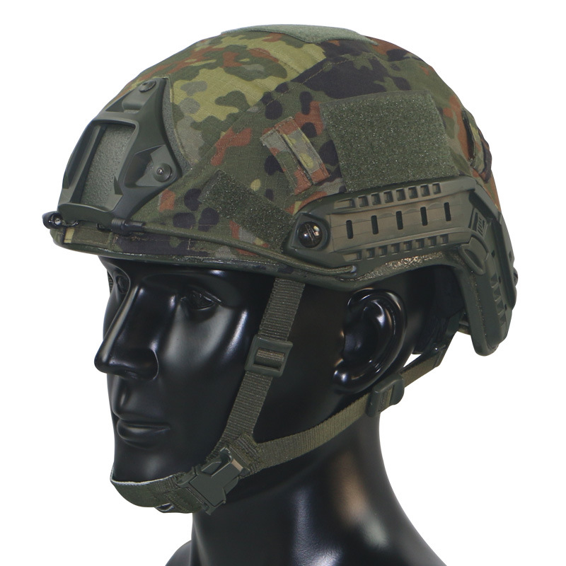 Casco rápido cubierta de casco juego cubierta de casco protector camuflaje cubierta de sombrero accesorios de modificación casco de camuflaje cubierta de tela de casco de bicicleta