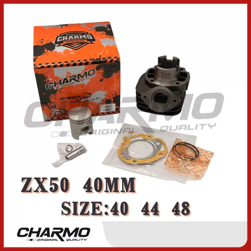 套缸 AF34  ZX ZX50 气缸组 40MM专链 CHARMO 改装摩托车配件