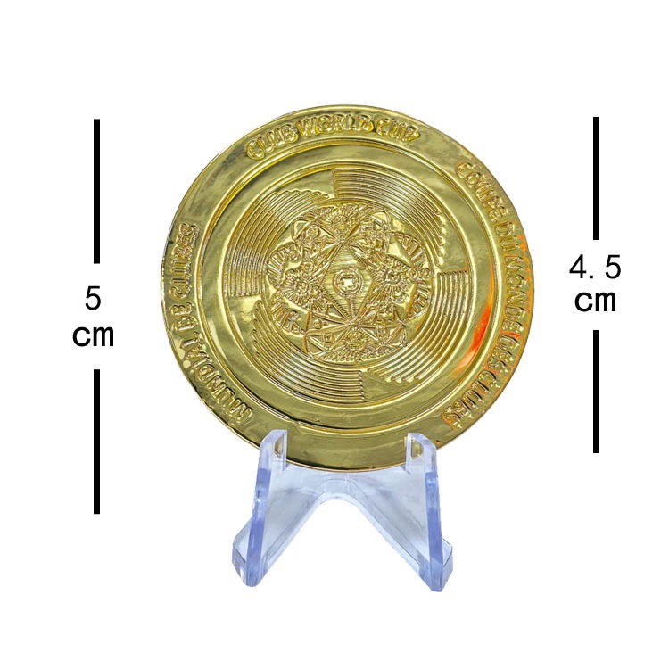 Trofeo de la Liga de Super Campeones en inglés mundial, llavero de trofeo de Metal de baloncesto, colgante, adorno conmemorativo para fanáticos del fútbol