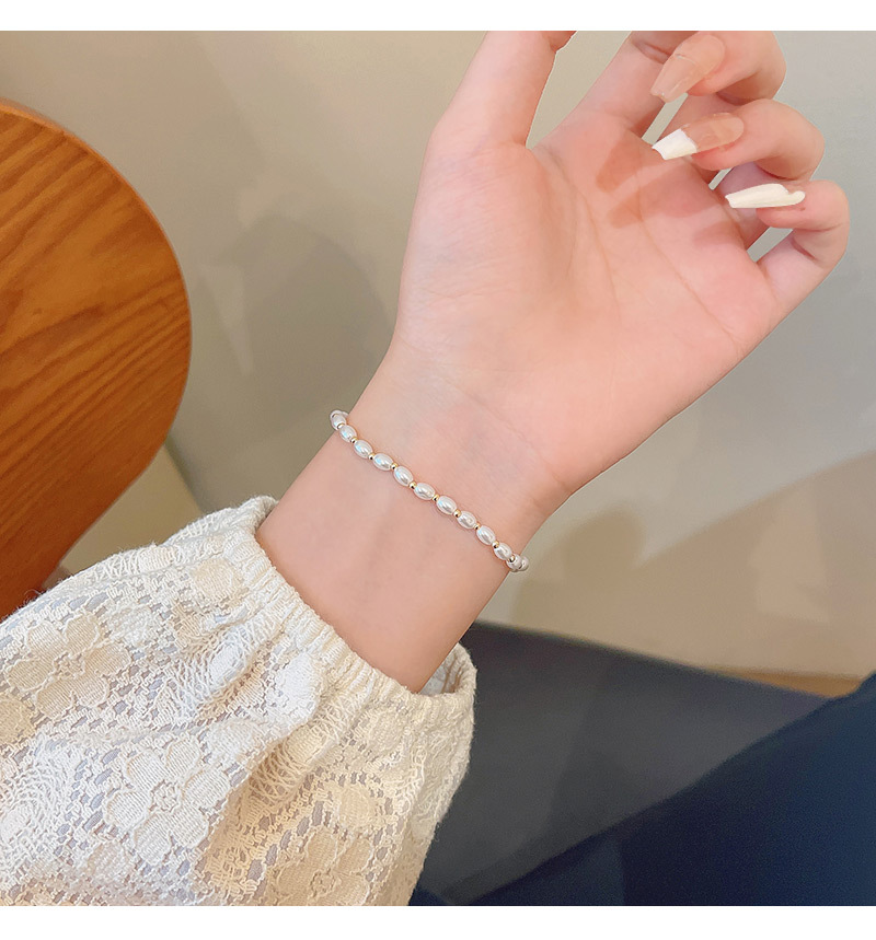 Simple Style Solid Color Imitation Pearl Bracelets