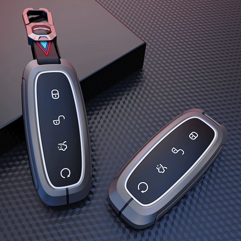 Подходит для чехла для ключей от автомобиля DENZA D9, силиконовый чехол 2022 DMi945/970/1040, сумка для ключей от автомобиля MPV