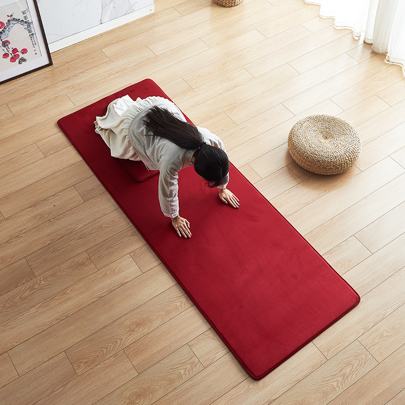 家用顺滑拜佛垫顶礼大礼拜磕大头大拜垫礼佛垫子拜忏滑垫