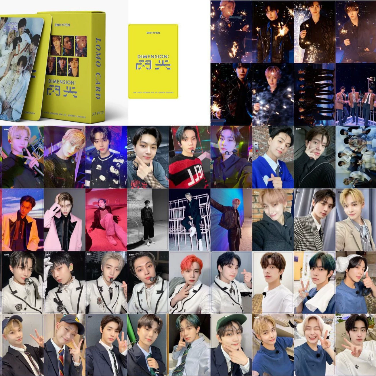 WZ общая цепь пятно 55 BTS STRAY KIDS INK TWICE открытка маленькая карточка LOMO карта