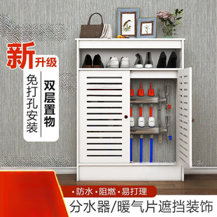 Floor Heating Cover for Radiator Cabinet, Decorative Pipe Door Cover, New Model
