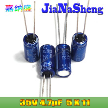ELNA ���� RLB 35V4.7UF 5X11 4.7UF 35V �{�����lֱ��늽����