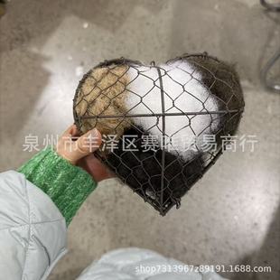 �羳Bird Nesting Heart Outdoor Yard Art�B�������򻨈@�b�
