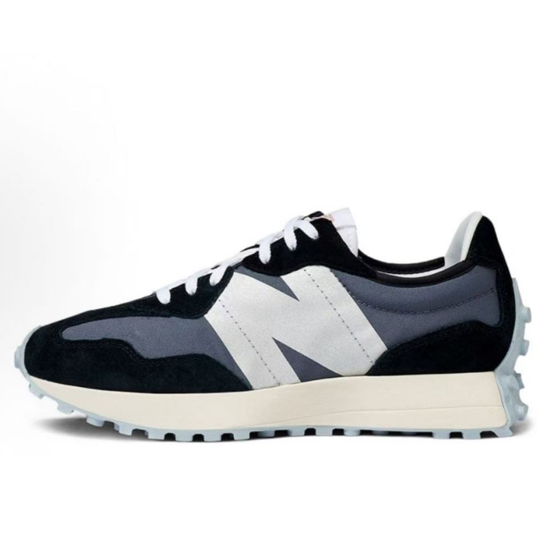 莆田 NB327 スポーツシューズ生地スエードスプライシングアッパーカップルお父さん靴軽量クッション性レトロランニングシューズ|undefined