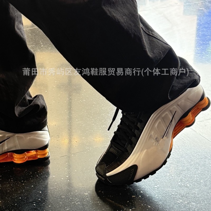 SHOXR4 エアクッションシューズ メンズ スポーツシューズ レディース カラフルなエアコラム 多用途 滑り止め 耐摩耗性 ロートップ カジュアル ランニングシューズ|undefined