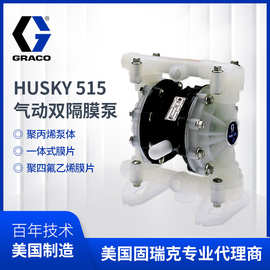 固瑞克化工泵 气动隔膜泵D52911 HUSKY515稳定油漆输送泵 耐腐蚀