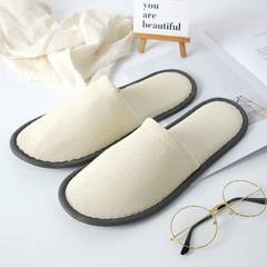 Hotel disposable slippers, home hospitality bed and breakfast beauty salon jute thick disposable slippers