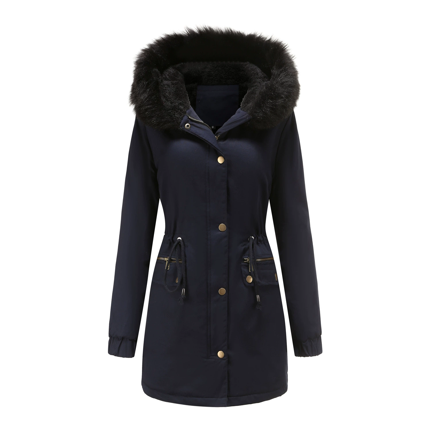(Cross-border trading), winter long down jacket for leisure, mid-length