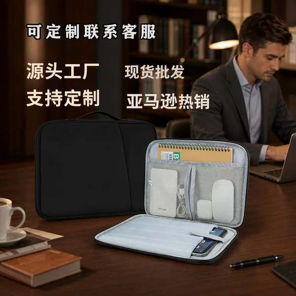 Huawei iPad computer bag in stock for cross-border 11inch 13inch portable tablet storage bag, waterproof and shockproof protective case