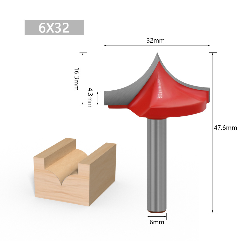 Juego de 6 cuchillos de tallado puntiagudos, cortadores decorativos para carpintería, herramientas para máquinas de grabado, cuchillos para paneles de puertas, cuchillos de tallado de precisión.