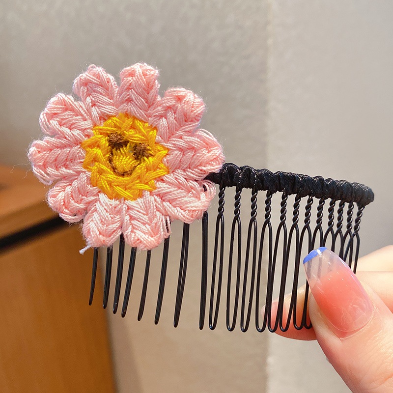 Niños artefactos de cabello rotos niñas arco de mariposa peinado de cabello rotos niñas franges de acabado de pinzas de cabello detrás de la cabeza peinado tarjeta de cabello