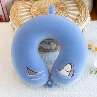 New Neck Pillow Cartoon U-Shaped Pillow Nap Pillow Travel U-Shaped Pillow Office Essential Business Gift Company
