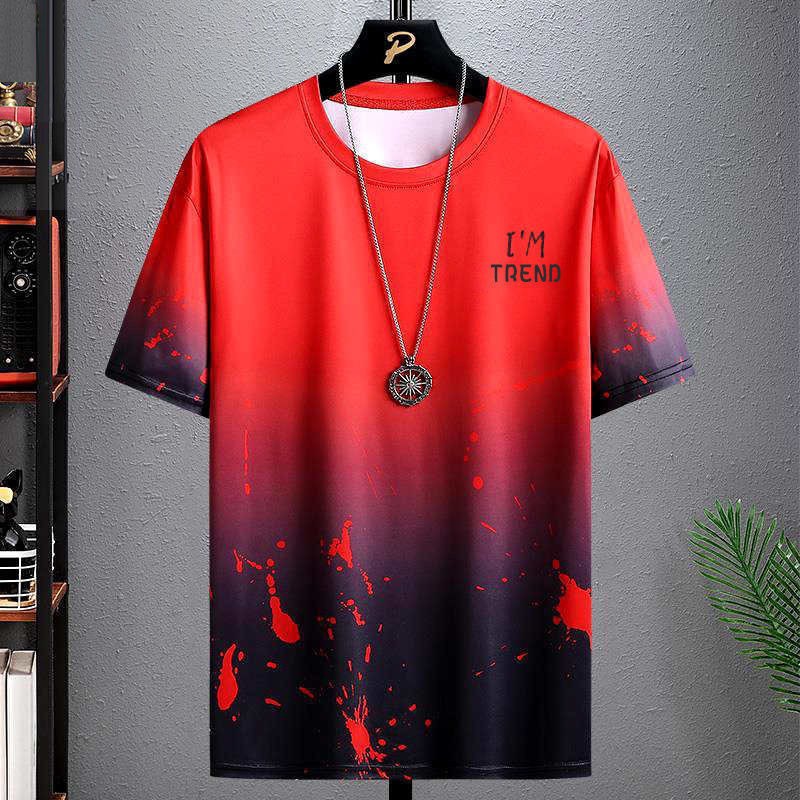 Tie-dyed rojo-top