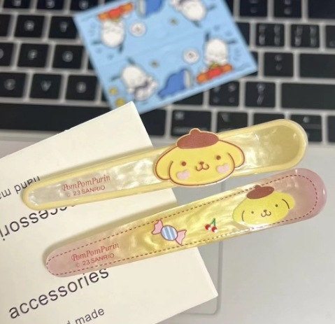 【2個入り】ins自慢のサンリオの鋭い口のヘアピンが甘くて可愛い前髪を挟んでサイドの日本のアニメの頭飾りを挟みます。|undefined