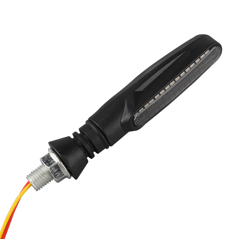 Luz eléctrica transfronteriza universal 12V coche eléctrico luz LED accesorios de la motocicleta luz de giro de una palabra luz del coche eléctrico