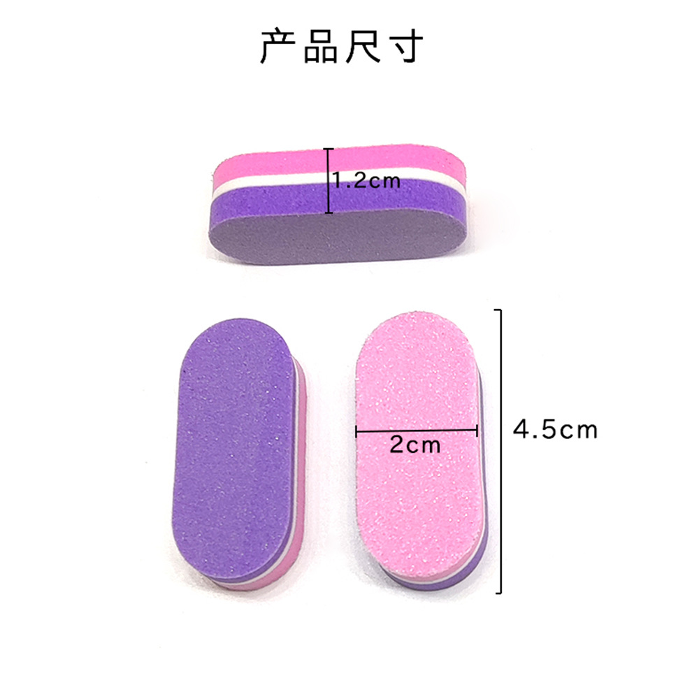 Mini ellipse tofu pieces sponge Multi -color can choose two sides of…