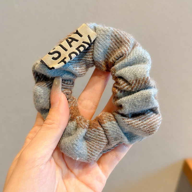 Estilo pastoral francés, diadema de intestino grueso, accesorios para el cabello dulce de alta calidad para mujer, cuerda para la cabeza, nueva cuerda para el cabello de todo fósforo, banda elástica alta