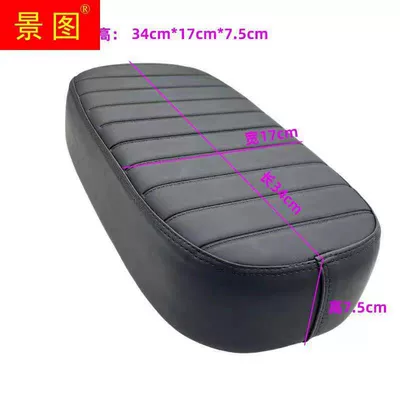 seat waterproof wear-resistant car seat | Electric car cushion - thickened-rear-seat-cushion-s