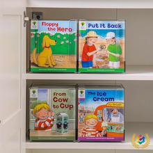 ✅儿童raz绘本收纳盒分级阅读桌面牛津树海尼曼整理书籍收纳