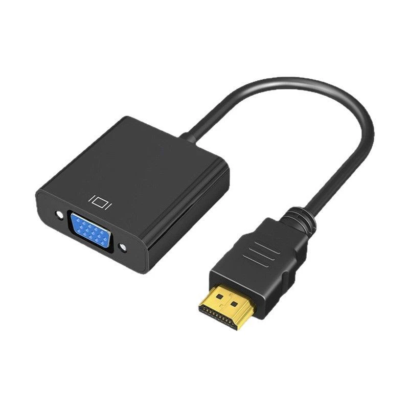 HDMI к VGA с аудио питанием конвертер компьютер ноутбук высокое разрешение 1080p видео ротатор