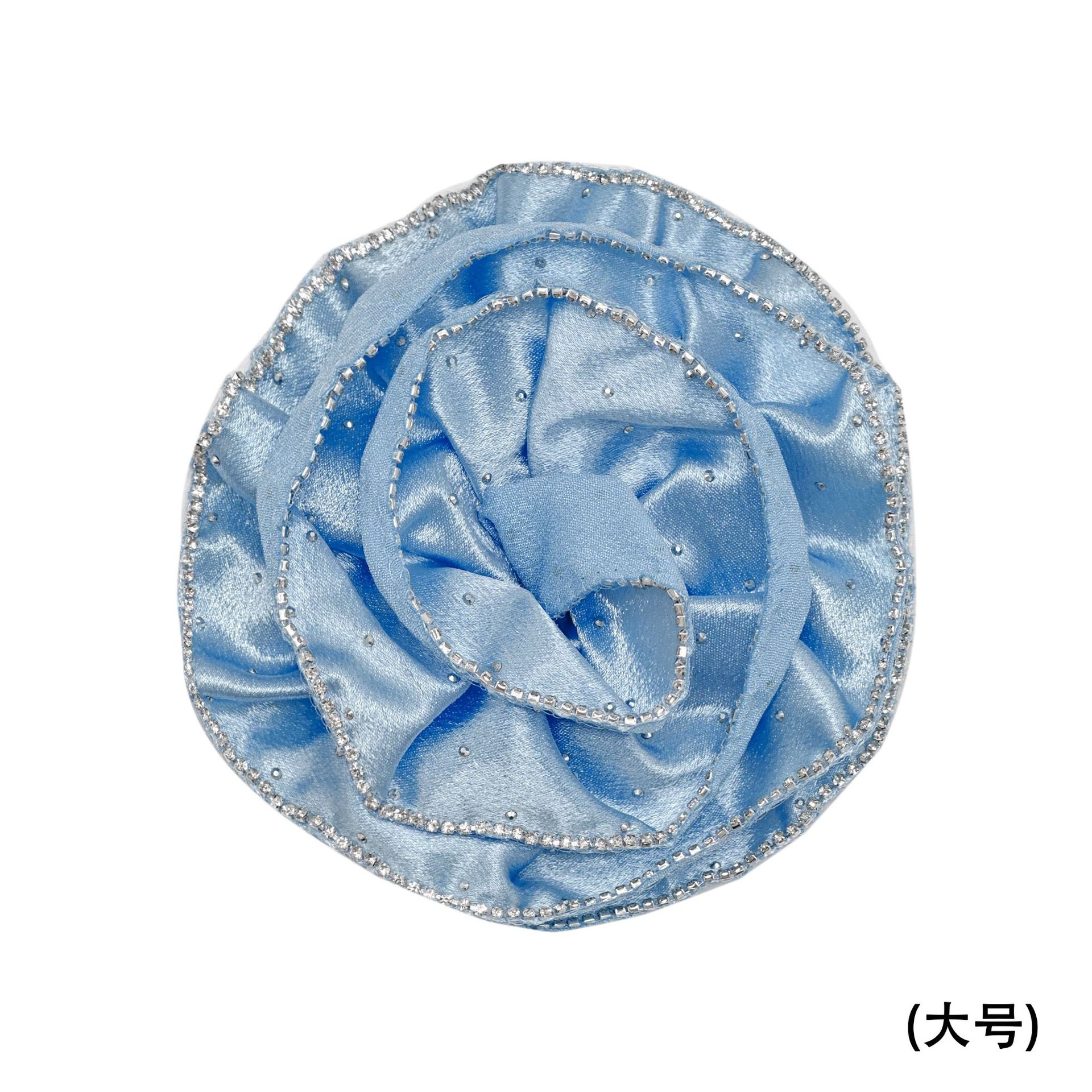 Shangxin perforación en caliente irregular flor tridimensional moda ropa de personalidad con adornos para el cabello flor plana hecha a mano image 17