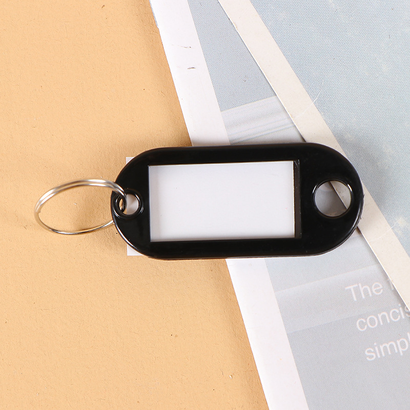 Etiquetas para Llaves en Existencia, Etiquetas de Clasificación de Plástico PP Coloridas, Llaveros de Identificación para Hoteles, Accesorios de Clasificación.