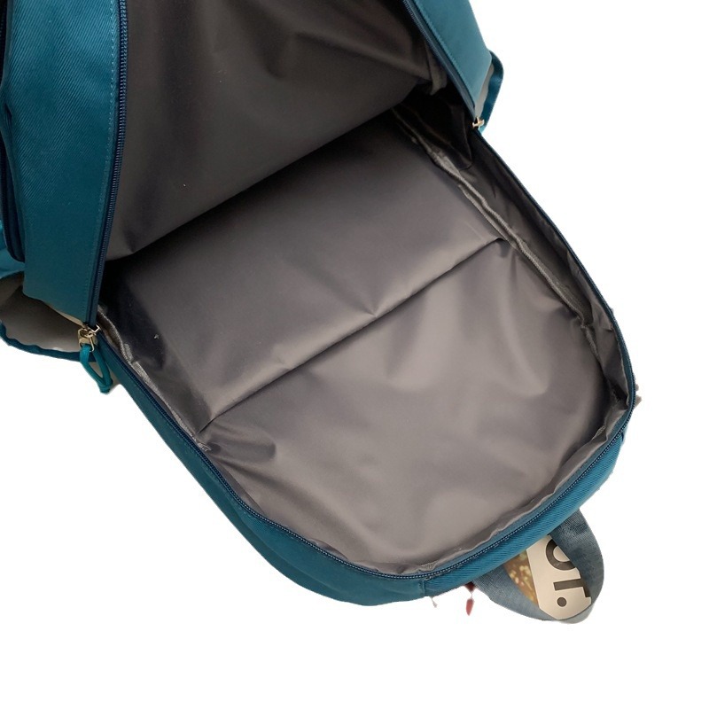 Comercio exterior simple mochila de viaje de gran capacidad para hombres y mujeres ligero casual estudiante mochila de moda mochila de computadora a juego