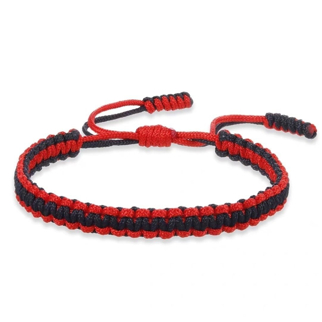 Woven two-color ethnic chain handmade