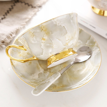 高档描金骨瓷咖啡杯套装英式红茶杯欧式陶瓷咖啡杯碟下午茶张小岳