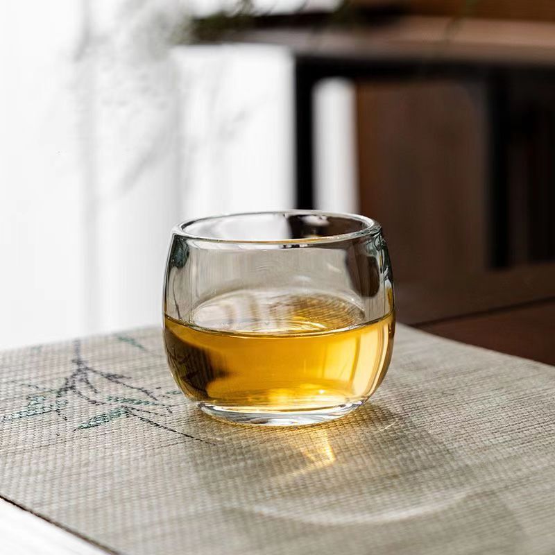 Lead-free Glass Tea Cup Crystal Master Cup Washer Cup Not Hot Thickened Kung Fu Cup Household Chinese Health Wine Cup Lead-free Glass Tea Cup Crystal Master Cup Washer Cup Not Hot Thickened Kung Fu Cup Household Chinese Health Wine Cup