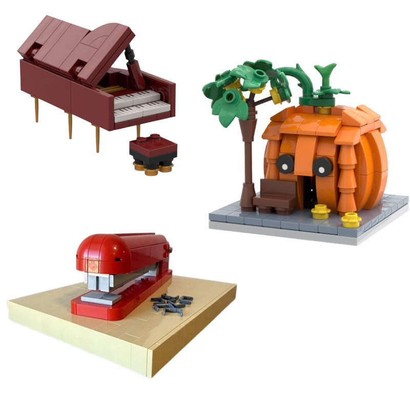Educational Diy Building Block Toy Model Small Particle Assembly_voghion.com