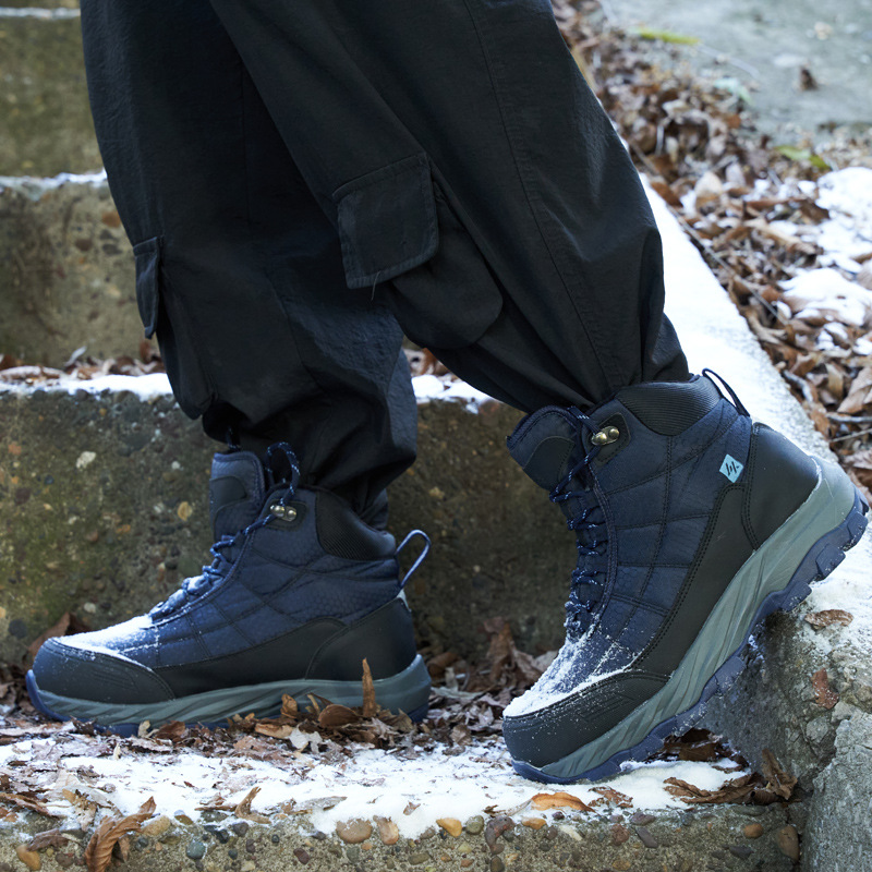 Wool Fur One Wool Boots Men's Coldproof Boots Padded Thickened Outdoor Tall Cotton Boots_voghion.com