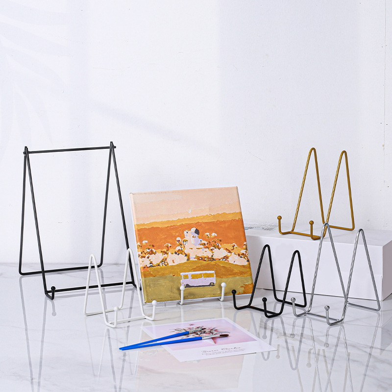 European Iron Display Rack Drawing Board Easel Creative Desktop Vertical Photo Bracket Oil Painting Portable Photo Frame Bracket European Iron Display Rack Drawing Board Easel Creative Desktop Vertical Photo Bracket Oil Painting Portable Photo Frame Bracket