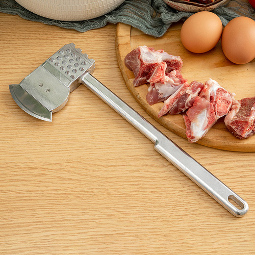 Multifunctional Aluminum Alloy Axe-style Meat Tenderizer and Chopper Kitchen Meat Hammer Home Tool Direct Supply