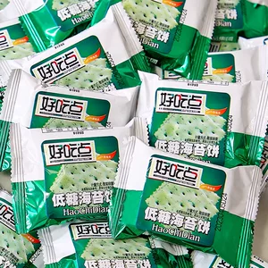达利园好吃点低糖海苔饼干办公室解馋酥脆饼干代餐早餐零食批发