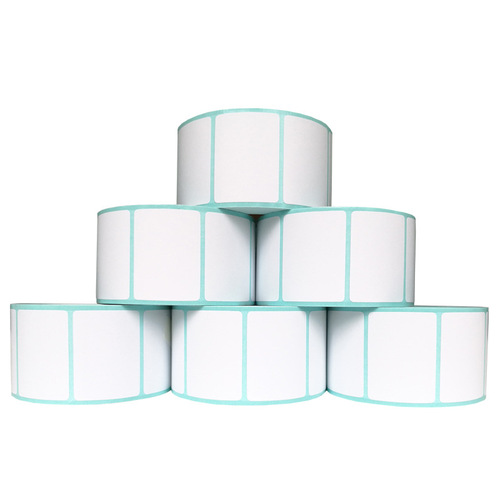 Three-proof thermal label paper Linglong 30 4050607080100 Eyoubao self-adhesive printing sticker barcode paper