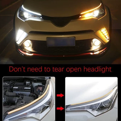 Gündüz işıqları light guide 45 60cm two-color