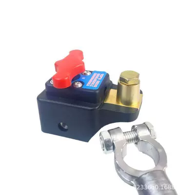 Car on the line of fire – Switch, 24V Main Switch