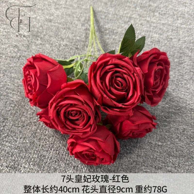 Siete rosas de princesa