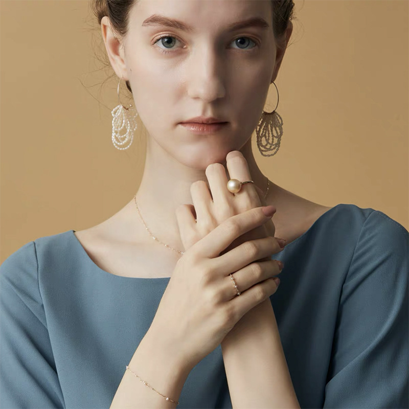 1g Weight Freshwater Pearl Inlay Material Rings Classification 5, 8 Ring Size 1 Piece Quantity Holiday, Daily Occasion 925 Sterling Silver Material Geometric Pattern All Seasons Season Women's Gender Elegant, Simple Style Style 925 Sterling Silver Freshwater Pearl Geometric Rings 925 Sterling Silver Rings 12