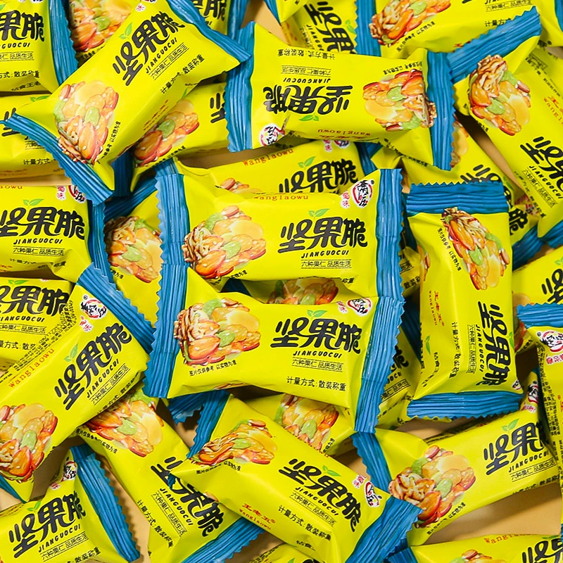 Wanglaowu nut crispy Sichuan specialty snacks, healthy snacks, bulk wedding candy, handmade peanut crisps