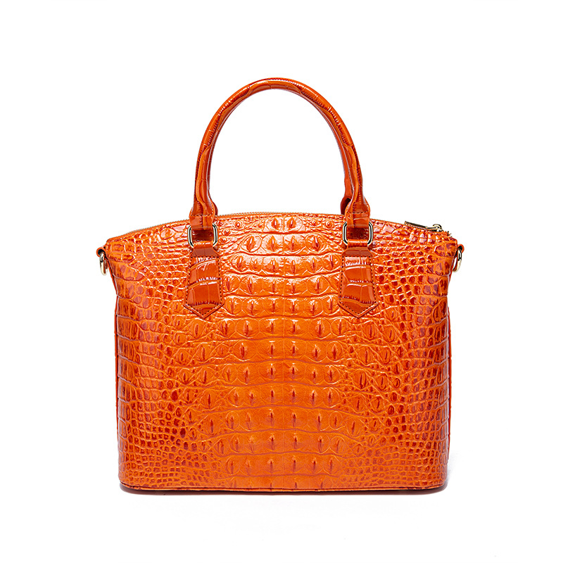Crocodile Brahman 3D Neue Handtasche aus echtem Leder für Damen Doukuai Live Broadcast Organization_voghion.com