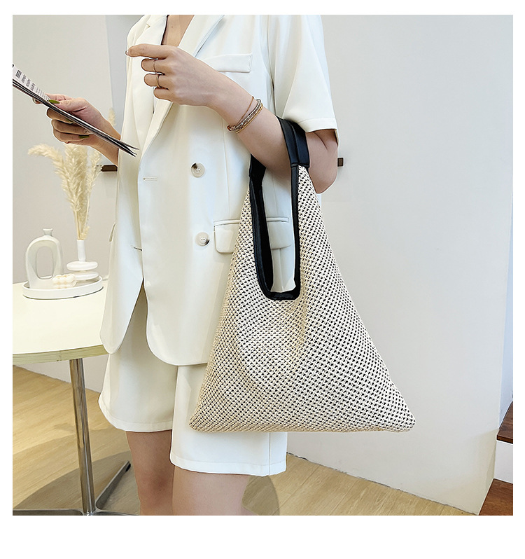 Women's Small Straw Streetwear Tote Bag display picture 4
