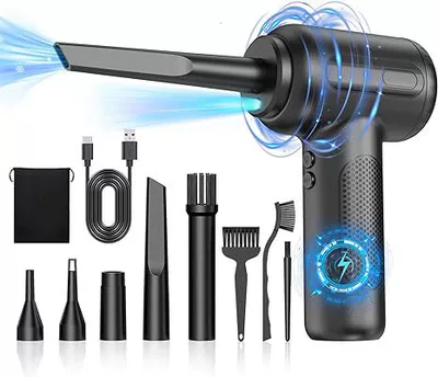 dust blower Wireless USB charging | Tozsoranlar - cn01y-single-blow-high-with-3-brush-bag