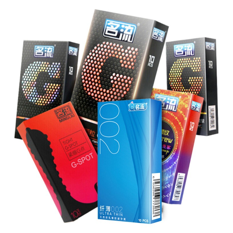 Celebrity Condoms Shuiduoduo 001 Ultra-Thin Long-Lasting Thread Celebrity Night Hotel Condoms Adult Sex Toys
