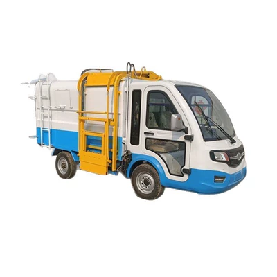 management compression garbage truck, Elektrik zibil maşınları