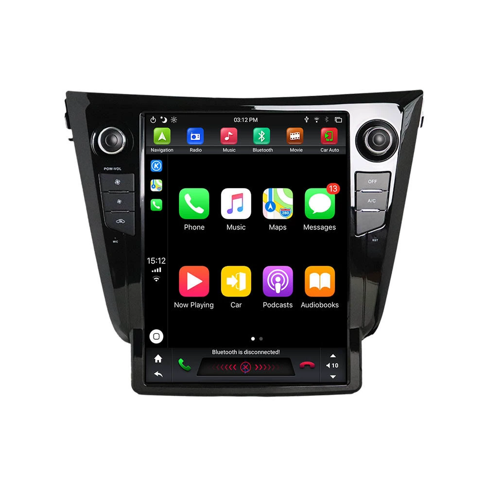 Подходит для Nissan Qijun 2014-2016 Умный Android Навигация Автомобиль GPS GPS большой экран вертикальный экран навигатор